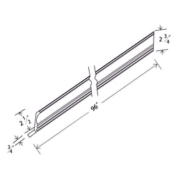 In-Stock Angled Crown Molding
