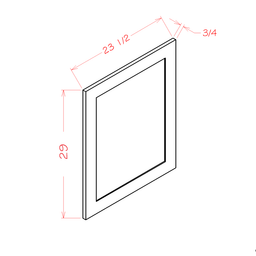 Base Decorative End Panel