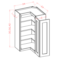 Shaker Wall Easy Reach, 30" x 24"