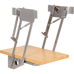 Appliance Lift with Shelf for 15" Opening, Soft-Close