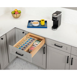 9"- 14" Adjustable Coffee Pod Drawer Insert