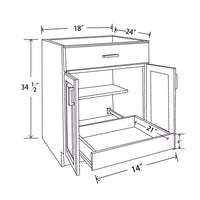 In-Stock Pull Out Tray, 18"