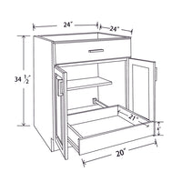In-Stock Pull Out Tray, 24"