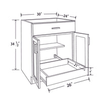 In-Stock Pull Out Tray, 30"