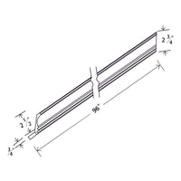 In-Stock Angled Crown Molding