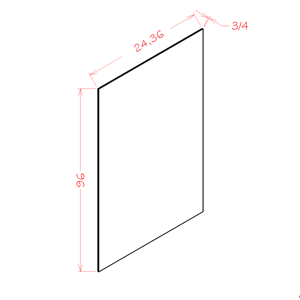 Shelf Board, 36" x 96"