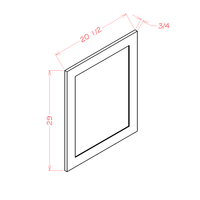 Vanity Decorative End Panel