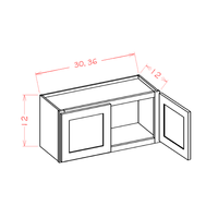 Edgeline Wall Bridge Cabinet, 36" x 12"