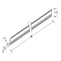 In-Stock Cove Crown Molding, 8"