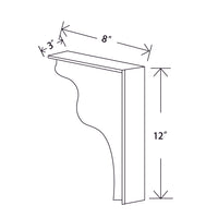 In-Stock Corbel, 8" x 12"