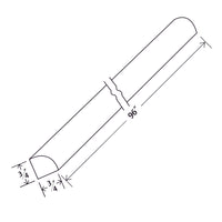 In-Stock Traditional Light Rail Molding