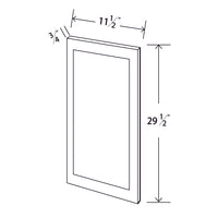 In-Stock Shaker White Wall Decorative Door, 30"