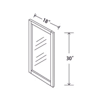 In-Stock Shaker White Wall Cabinet, 18" x 30"
