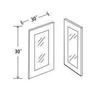In-Stock Shaker White Wall Cabinet, 30" x 30"