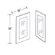 In-Stock Shaker White Wall Cabinet, 30" x 30"