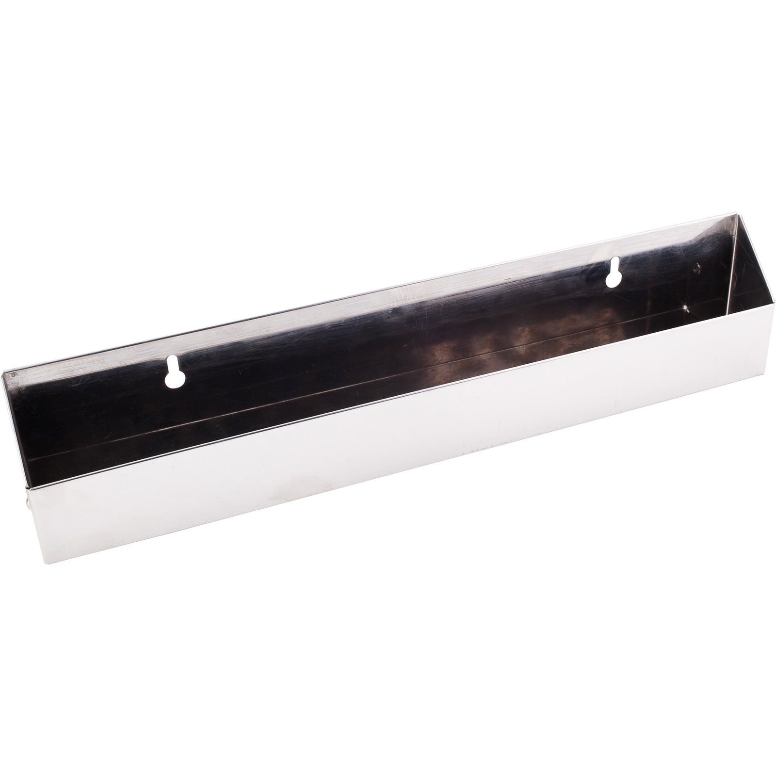 14-13/16" Slim Depth Stainless Steel Tip-Out Tray for Sink Front