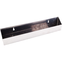 14-13/16" Stainless Steel Tip-Out Tray for Sink Front