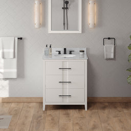 30" White Katara Vanity