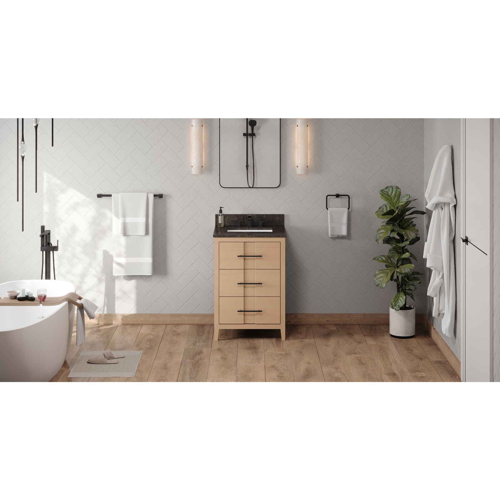 Katara 24" Single Bathroom Vanity Set