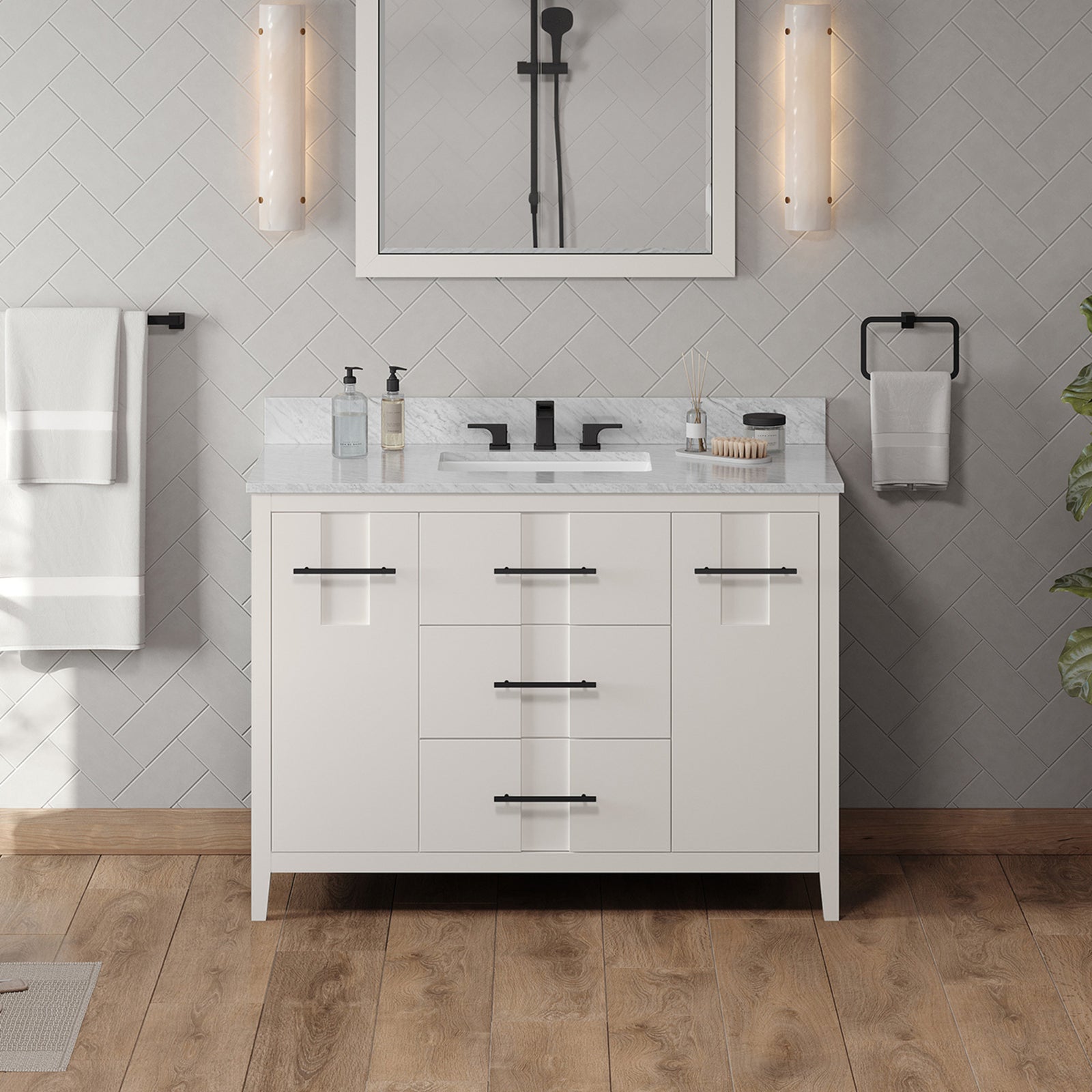 48" White Katara Vanity