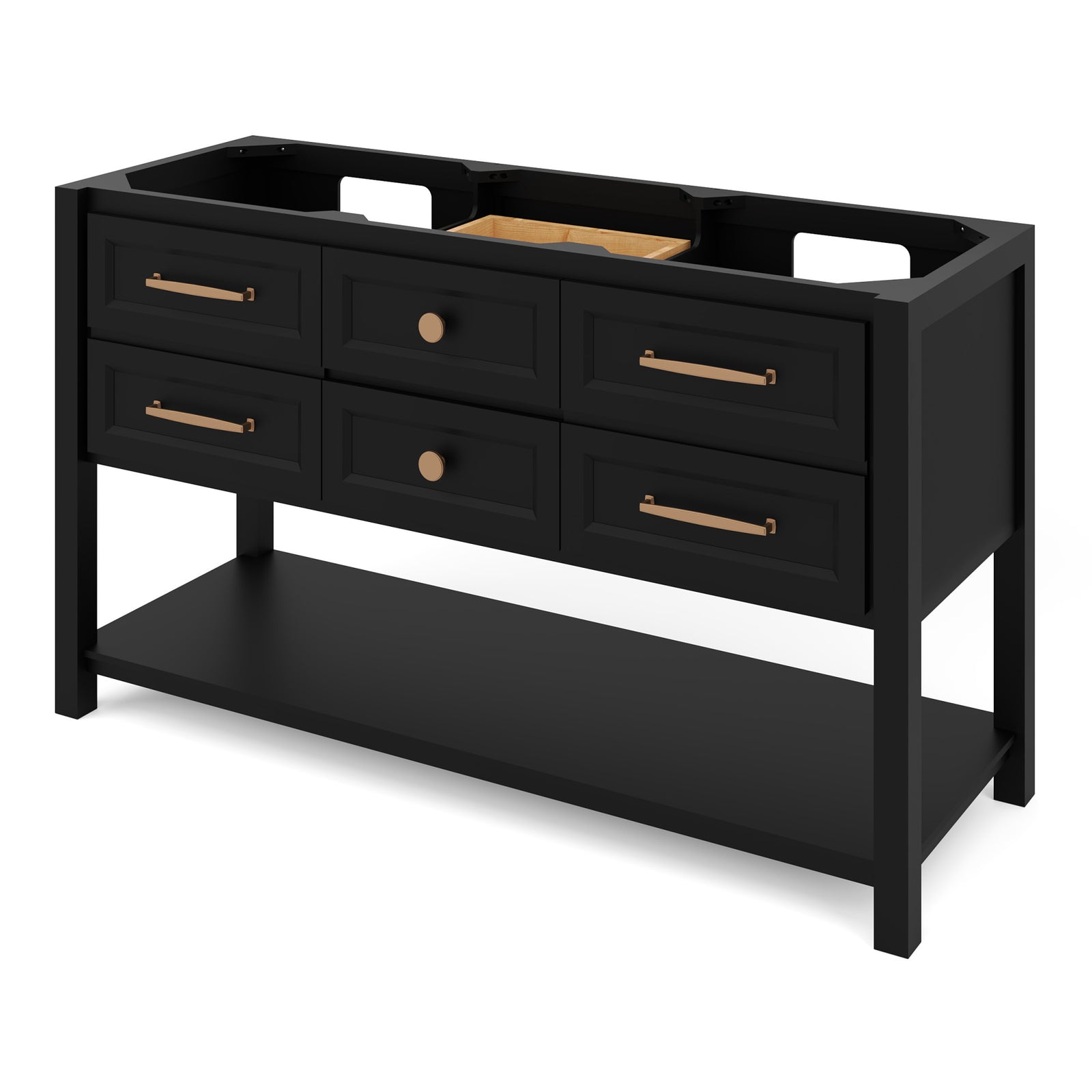 60" Blue Steel Kipling Vanity