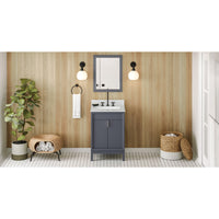 24" Blue Steel Theodora Vanity