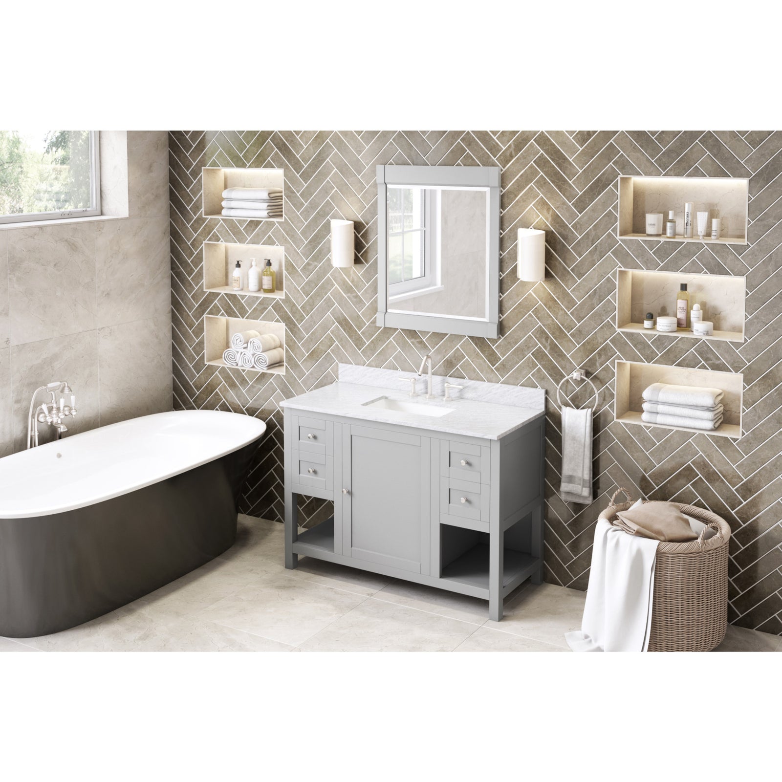 48" Grey Astoria Vanity