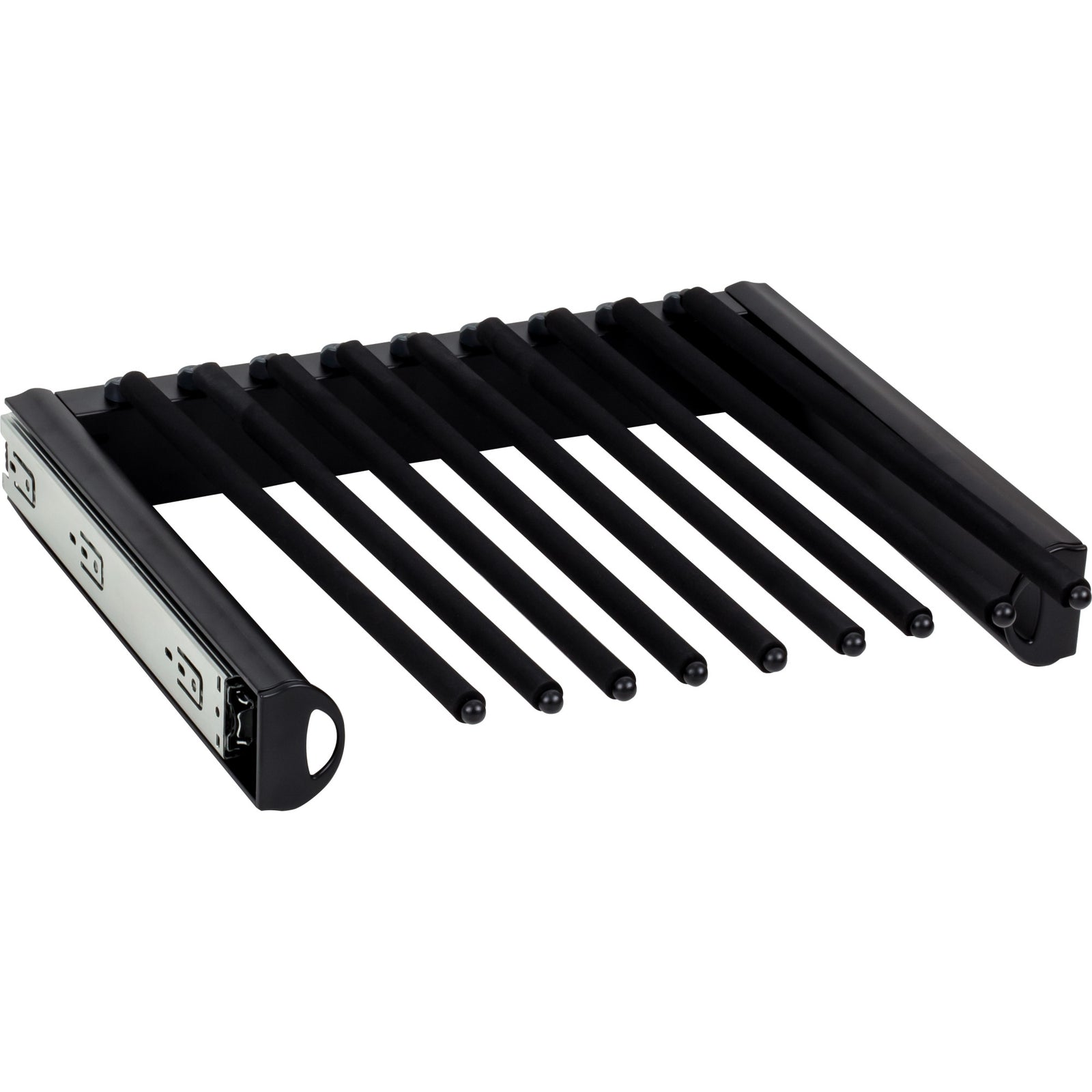 Matte Black 18" Wide Pant Rack