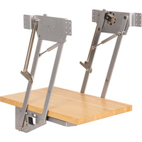 Appliance Lift with Shelf for 15" Opening, Soft-Close