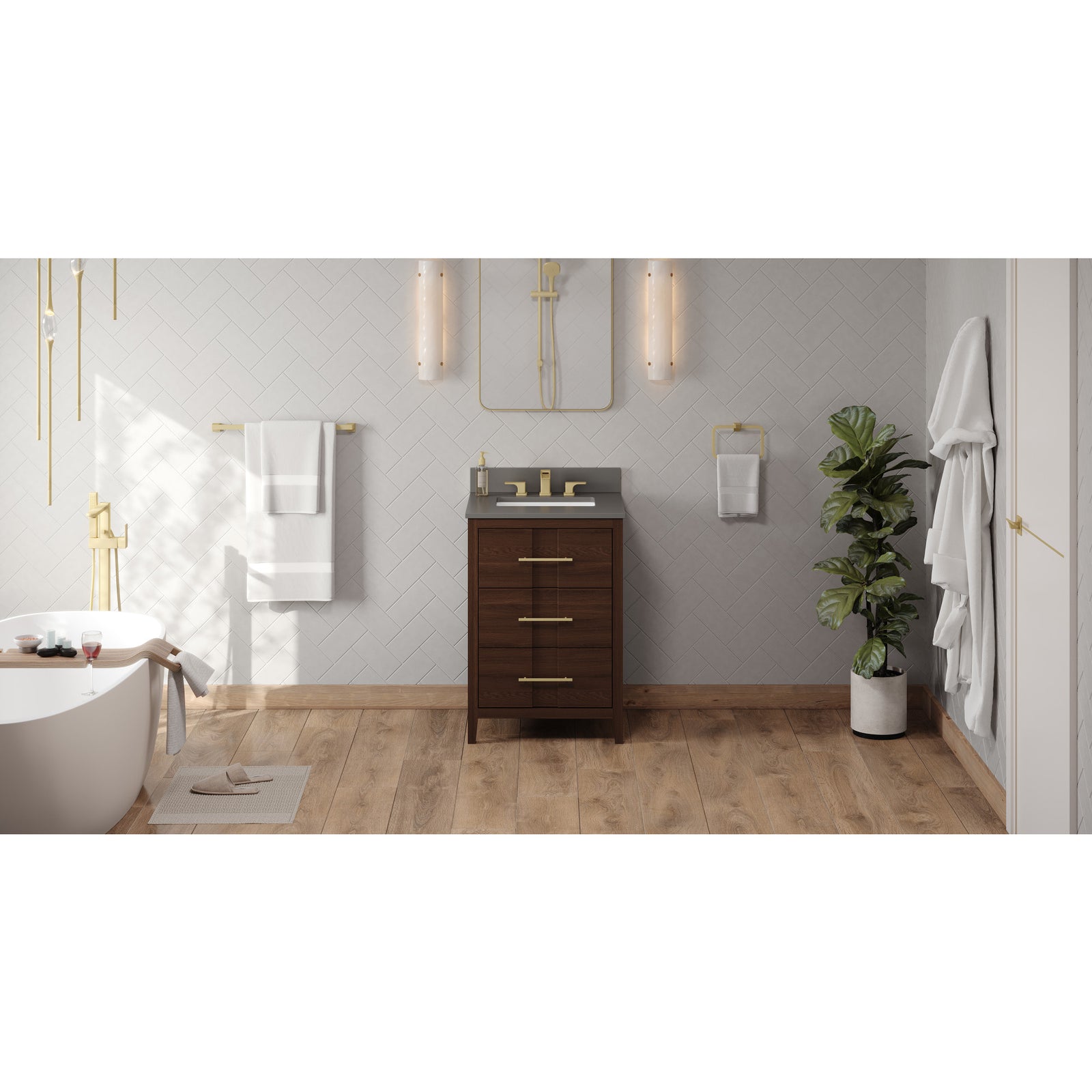 Katara 24" Single Bathroom Vanity Set