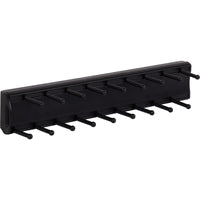 Matte Black 14" Tie Rack