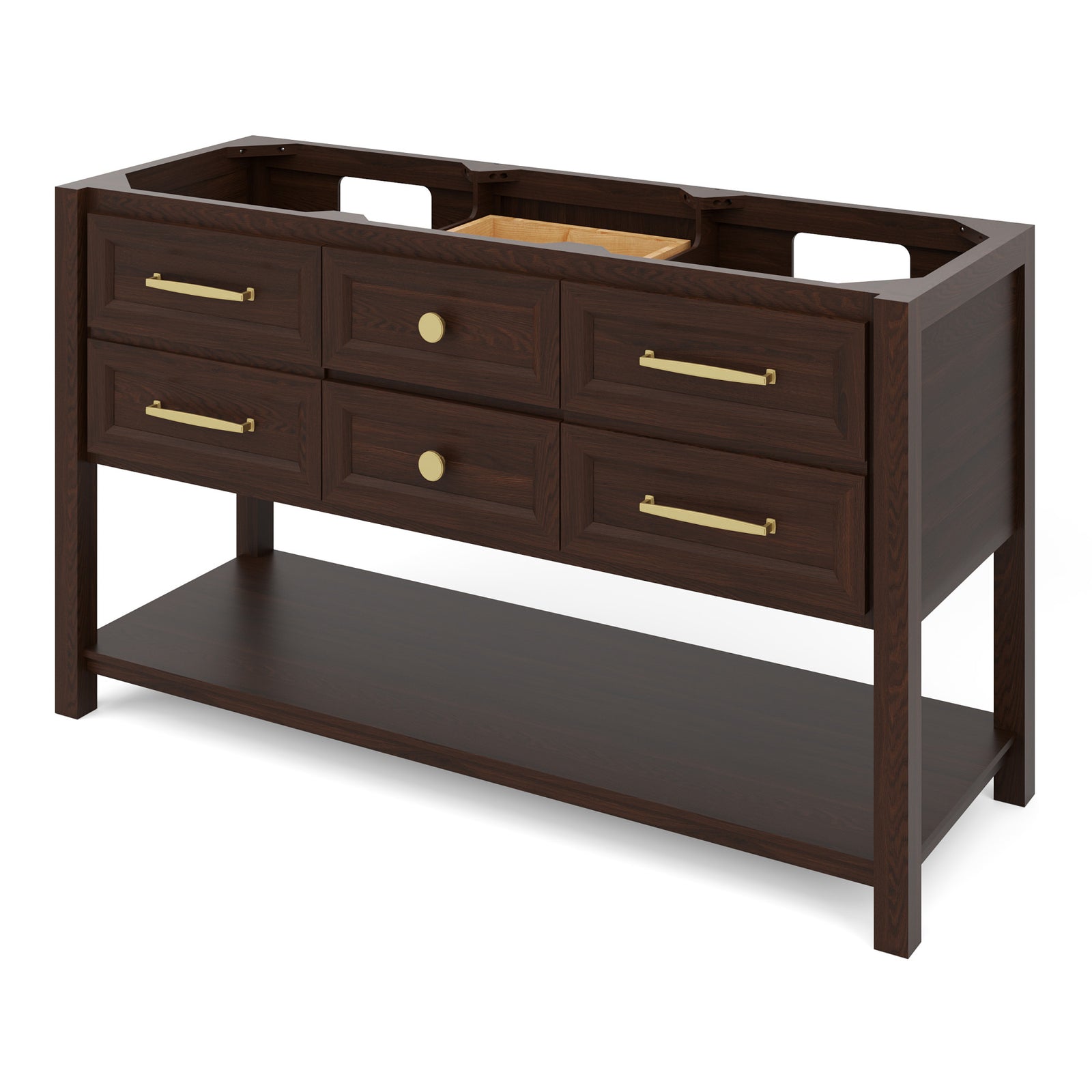 60" Dark Walnut Kipling Vanity
