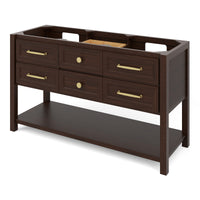 60" Dark Walnut Kipling Vanity