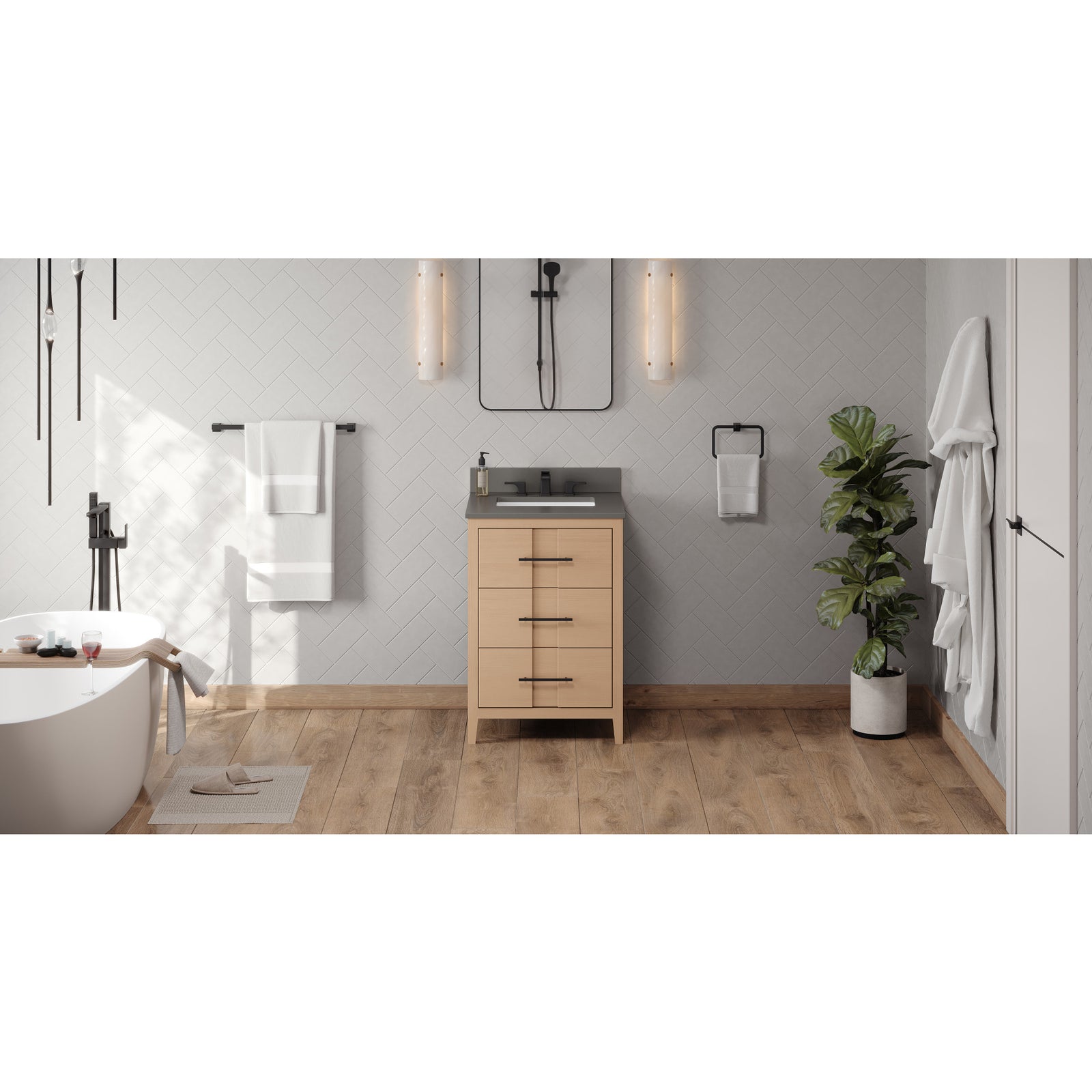 Katara 24" Single Bathroom Vanity Set