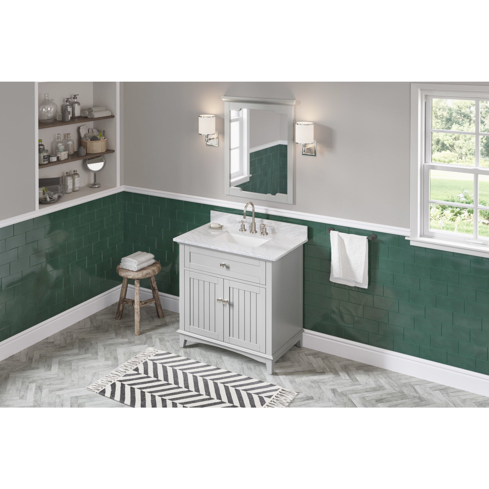 36" Grey Savino Vanity